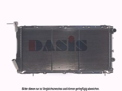 Радиатор, охлаждение двигателя AKS DASIS 350070N для SUBARU LEONE