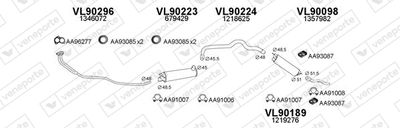 ABGASANLAGE VENEPORTE 900143