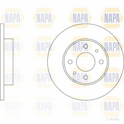 Brake Disc NAPA PBD8168