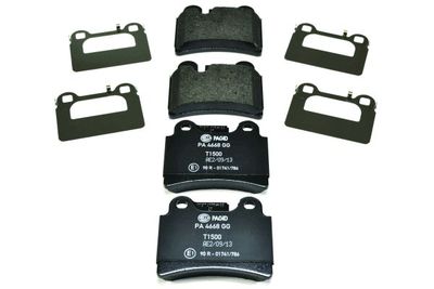 Комплект тормозных колодок, дисковый тормоз HELLA 8DB 355 011-861 для VW TOUAREG