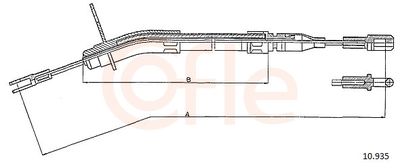 SEILZUG FESTSTELLBREMSE COFLE 9210935