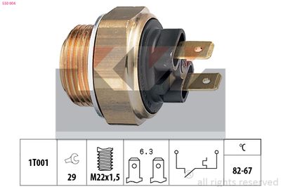 COMUTATOR TEMPERATURA VENTILATOR RADIATOR