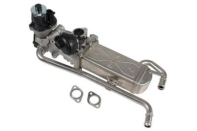 EGR-klep (module met radiator) past: AUDI A1, A3  SEAT IBIZA IV, IBIZA IV SC, IBIZA IV ST, TOLEDO IV  SKODA FABIA II, RAPID, ROOMSTER, ROOMSTER PRAKTIK  VW POLO V 1.2D/1.6D/2.0D 08.04-12.19