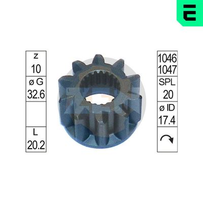 PINION ELECTROMOTOR