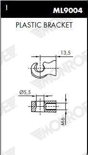 AMORTIZOR PORTBAGAJ MONROE ML5909 2