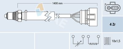 Lambda sonda FAE 77461
