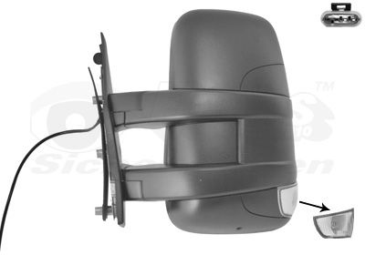 VAN WEZEL 2816801 Указатель поворотов для IVECO DAILY V c бортовой платформой/ходовая часть