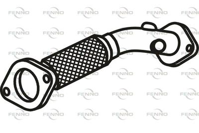 Rura wydechowa FENNO P5134