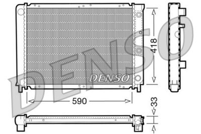 DENSO DRM33032 Крышка радиатора  для VOLVO V90 (Вольво В90)