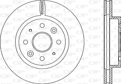 OPEN PARTS BDA2210.20 Тормозные диски OPEN PARTS для KIA RIO