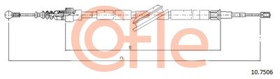 COFLE 92.10.7506 Трос ручного тормоза  для SEAT LEON (Сеат Леон)