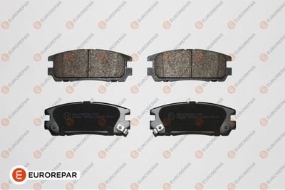 Комплект тормозных колодок, дисковый тормоз EUROREPAR 1639961180 для ISUZU TFR/TFS