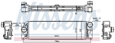 INTERCOOLER COMPRESOR NISSENS 961597 5