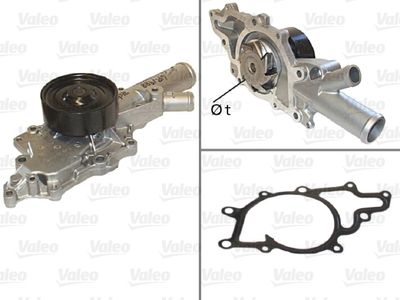 VALEO 506930 Помпа (водяной насос)  для MERCEDES-BENZ E-CLASS (Мерседес Е-класс)