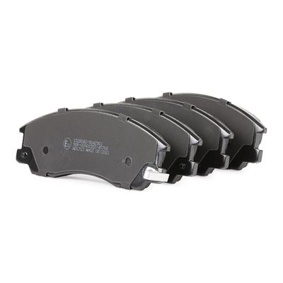 комплект спирачно феродо, дискови спирачки RIDEX 402B0324