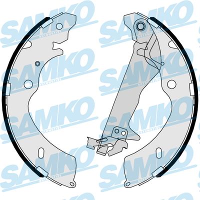 Комплект тормозных колодок SAMKO 81048 для ISUZU D-MAX