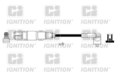 Комплект проводов зажигания QUINTON HAZELL XC1203 для VW BORA