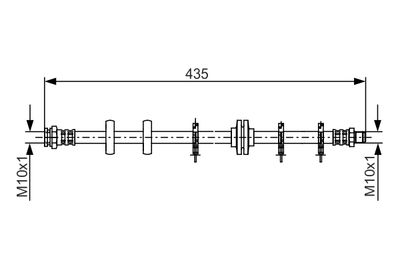 Brake Hose 1 987 481 189