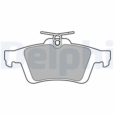 Brake Pad Set, disc brake LP3653