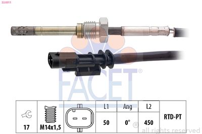 SENSOR ABGASTEMPERATUR