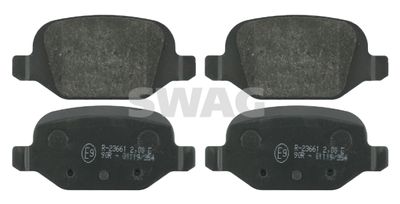 Brake Pad Set, disc brake 70 91 6370