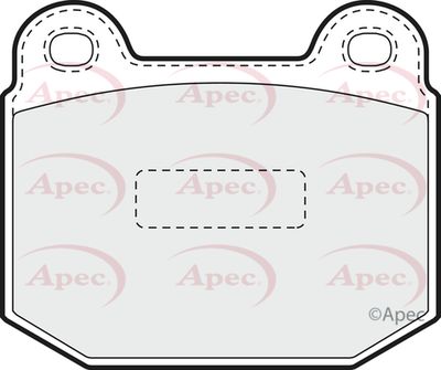 Brake Pad Set APEC PAD1356