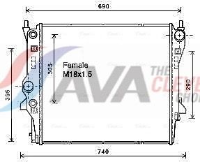 RADIATOR RACIRE MOTOR