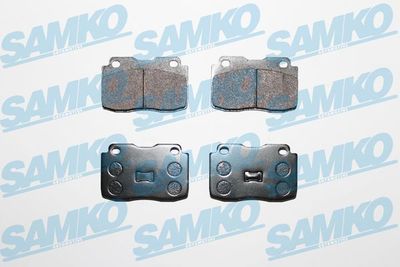 Комплект тормозных колодок, дисковый тормоз SAMKO 5SP010 для FIAT 147