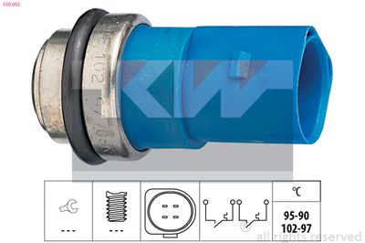 COMUTATOR TEMPERATURA VENTILATOR RADIATOR