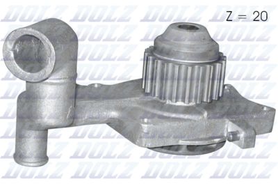 Water Pump, engine cooling F107