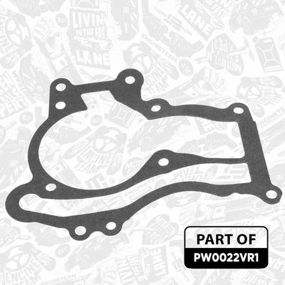 Vodní čerpadlo, chlazení motoru ET ENGINETEAM PW0022VR1