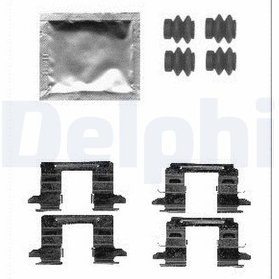 SET ACCESORII PLACUTE FRANA DELPHI LX0556