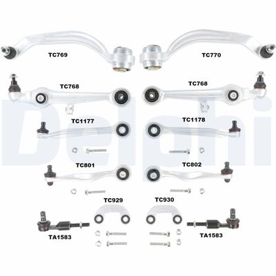 Repair Kit, control arm TC1300KIT