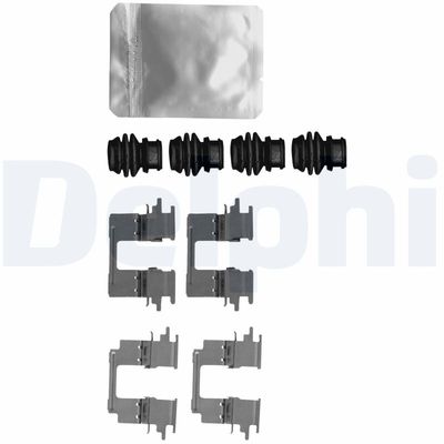 SET ACCESORII PLACUTE FRANA DELPHI LX0624