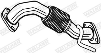 WELLROHR ABGASANLAGE WALKER 10362 8