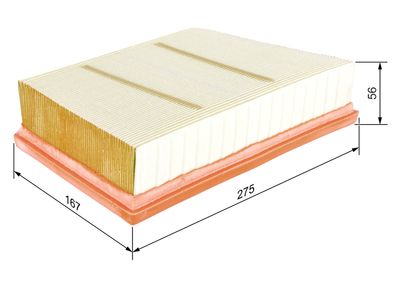 LUFTFILTER BOSCH F026400423 4