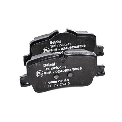 BREMSBELAGSATZ SCHEIBENBREMSE DELPHI LP3606 27