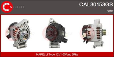 GENERATOR / ALTERNATOR CASCO CAL30153GS