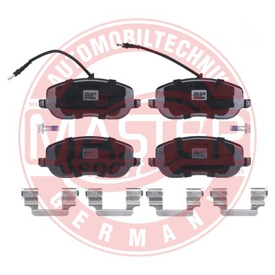 Zestaw klocków hamulcowych, hamulce tarczowe MASTER-SPORT GERMANY 13046028632N-SET-MS