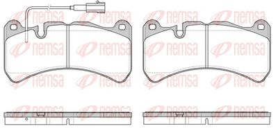 Brake Pad Set, disc brake 1192.11