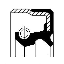 SIMERING DIFERENTIAL CORTECO 01026325B 3