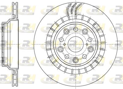 ROADHOUSE 61879.10 Тормозные диски  для LEXUS LS (Лексус Лс)