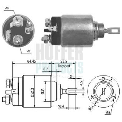 SOLENOID ELECTROMOTOR