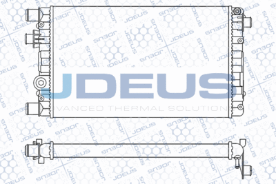 Радиатор, охлаждение двигателя JDEUS M-0110870 для FIAT SEICENTO