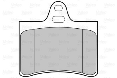 Brake Pad Set, disc brake 598418