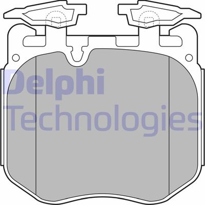 Комплект тормозных колодок, дисковый тормоз DELPHI LP3304 для ROLLS-ROYCE CULLINAN