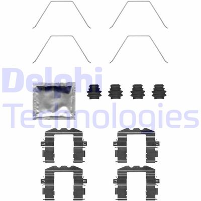DELPHI LX0705 Скобы тормозных колодок  для VOLVO XC60 (Вольво Xк60)