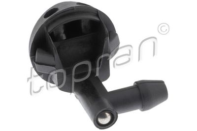 Plovimo skysčio purkštukas, priekinis langas