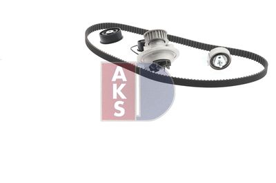 WASSERPUMPE + ZAHNRIEMENSATZ AKS DASIS 570321N 8