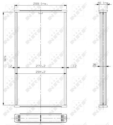 RETEA RADIATOR RACIRE MOTOR NRF 17308 1